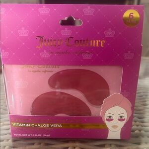 Juicy Couture Pink Under-Eye Gel Masks